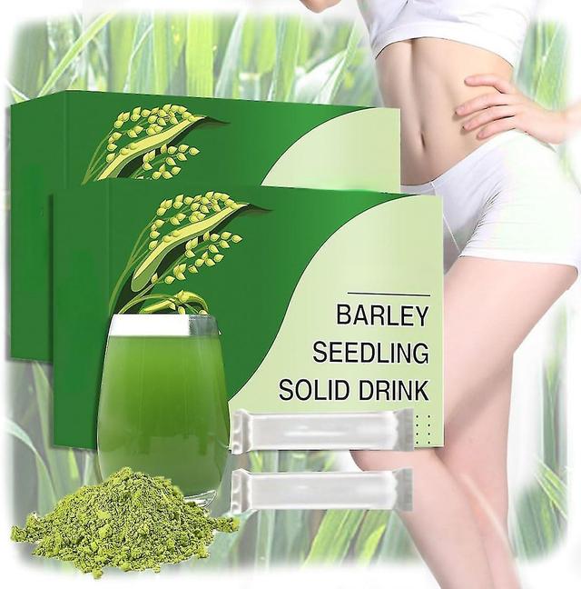 unbrand Barley Grass Powder 100% Pure & Organic, Barley Grass Powder For Weight, Promote Intestinal Peristalsis Barley Seedling Solid 2pcs on Productcaster.