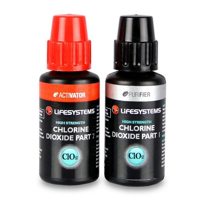 Lifesystems Chlorine Dioxide Droplets Black One Size on Productcaster.