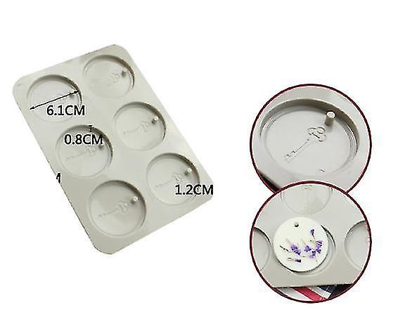 Diy Clay Silicone Tablets Aromatherapy Mold 22.2cm on Productcaster.