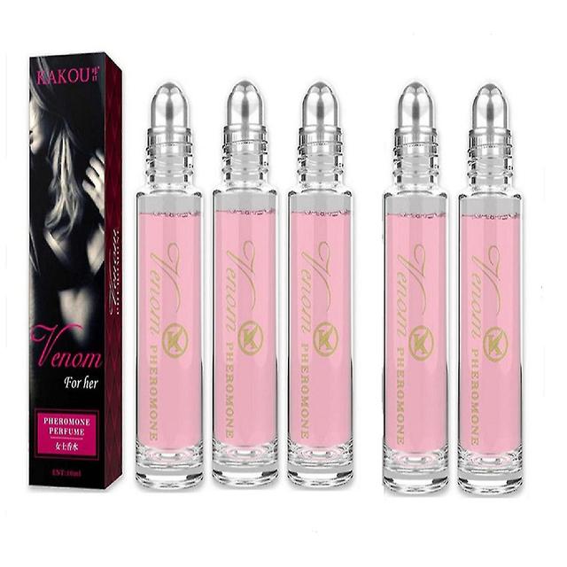 5pcs Pheromone Intimate Partner Perfume Attract Girl Men&women Roll On Fragrance 3PCs on Productcaster.