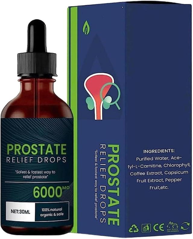 30ml Prostate Drops Prostate Treatment Drops Men's Prostate Natural Herbal Drops 1pcs on Productcaster.