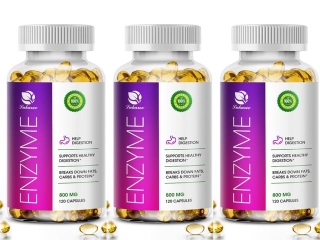 Huamade Digestive Enzymes Capsule Förbättra matsmältningen Immunsystemet Support Tarm förbättring Förbättra förstoppning Bantning Detox 3Bottle x12... on Productcaster.