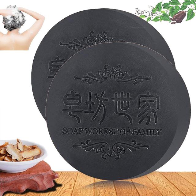 Evnx Polygonum Multiflorum Shampoo Soap, He Shou Wu Shampoo Soap, He Shou Wu Extract Shampoo, Deeply Cleanses The Hair And Scalp. Promotes Hair Gro... on Productcaster.