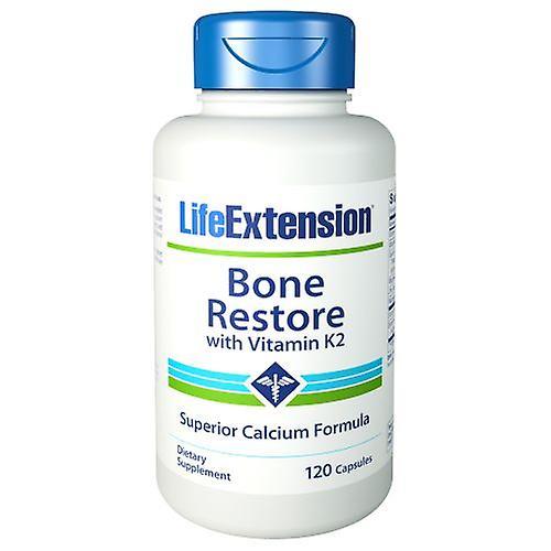 Life Extension Bone Restore with Vitamin K2, 120 Caps (Pack of 3) on Productcaster.