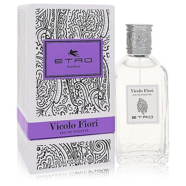 Etro Vicolo Fiori Eau De Toilette Spray 3.3 Oz For Men Rose on Productcaster.