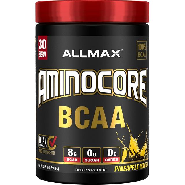 ALLMAX Nutrition, AMINOCORE BCAA, Ananas Mango, 315 g on Productcaster.