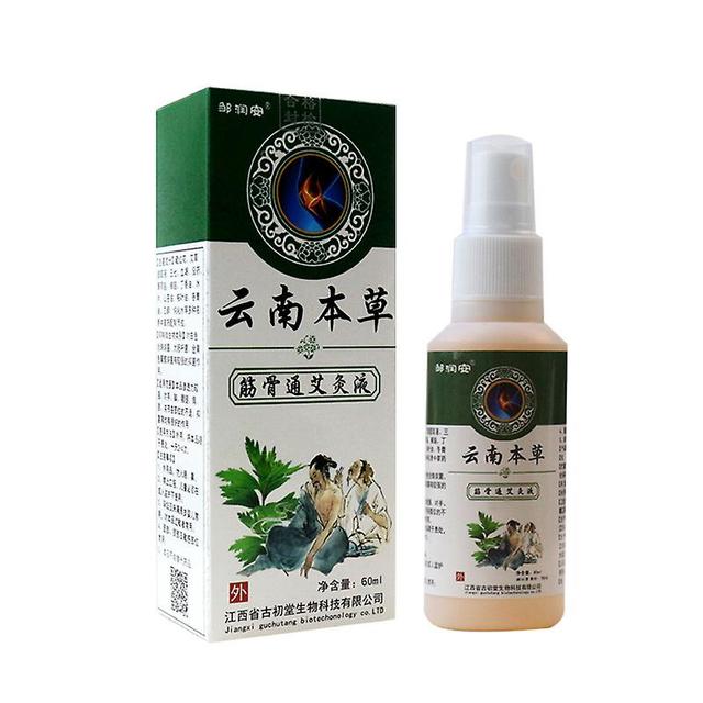 Yunnan Herbal Moxibustion Liquid: Rapid Heat Action for Comfort" on Productcaster.