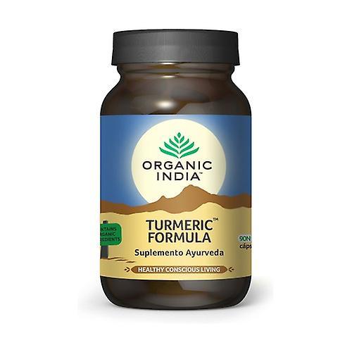 Organic India Kurkuma Formula 90 kapsuly on Productcaster.