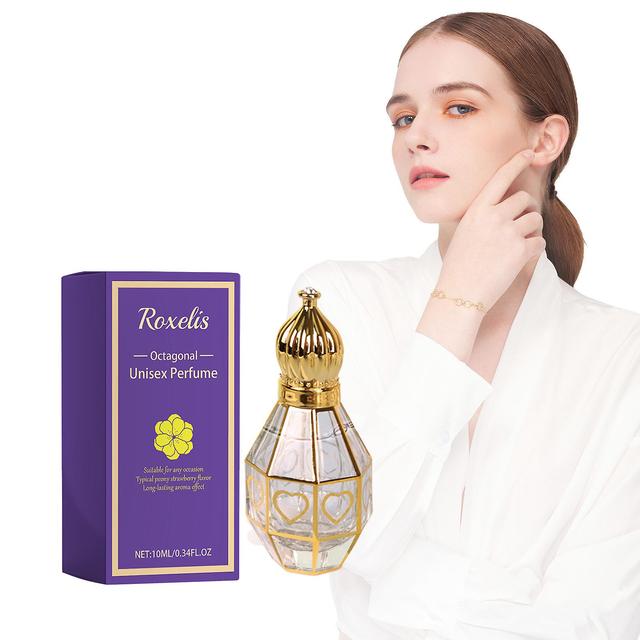 Lisade Eau Toilette Perfume Arabian Women's Natural Perfume Retention 10ml Octagonal Unisex Perfume For Women & Men 3pcs on Productcaster.