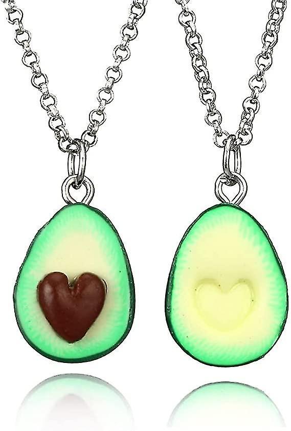 Collier en forme de cur d'avocat comme cadeau pour deux meilleurs amis Cadeau de Nol Collier de couple assorti pour femme et homme Collier de rela on Productcaster.