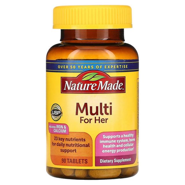 Nature Made, Multi For Her, 90 Tablets on Productcaster.