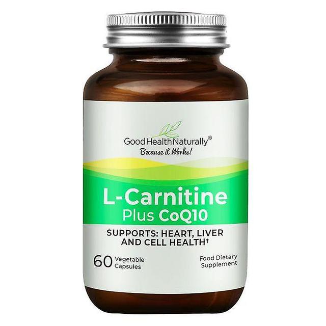 Good health naturally l-carnitine plus coq10 60's on Productcaster.