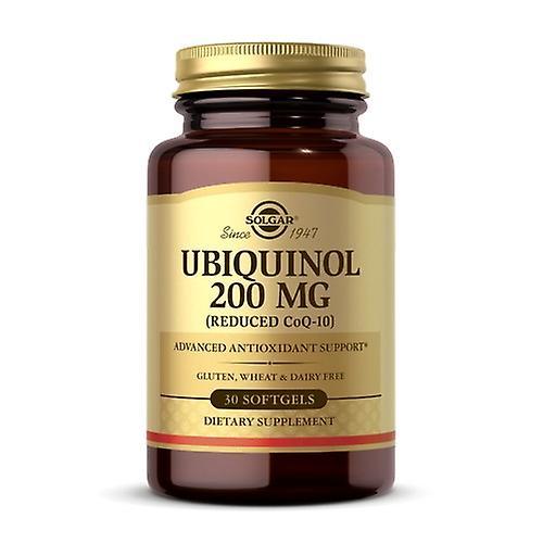 Solgar Ubiquinol (Reduced CoQ-10),200 mg,30 Softgels (Pack of 2) on Productcaster.