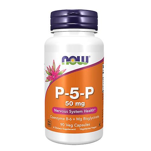 Now Foods P-5-P,50 mg ,90 Veg Caps (Pack of 2) on Productcaster.