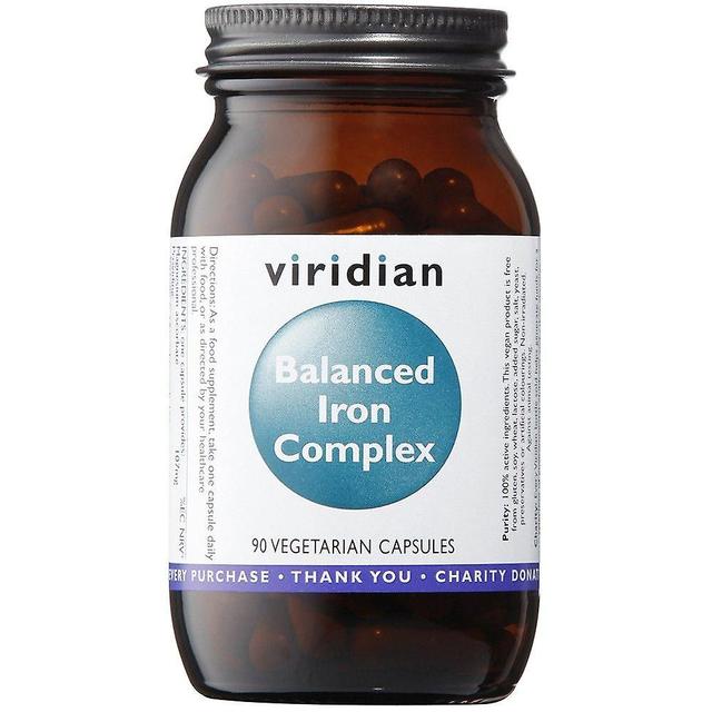 Viridian Iron Complex Veg Caps 90 (322) on Productcaster.