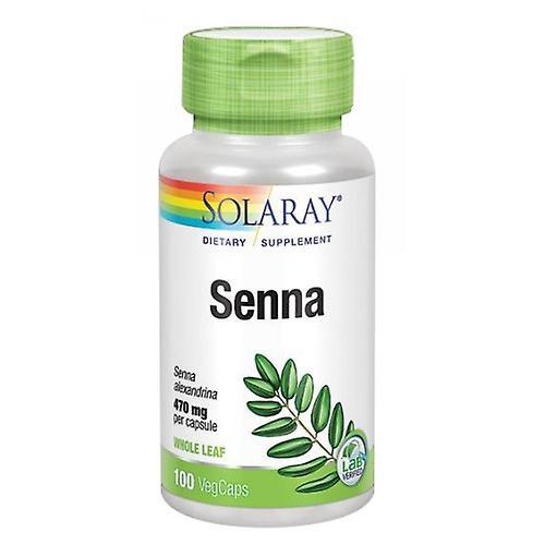 Solaray Senna, 100 Caps (Pack of 4) on Productcaster.