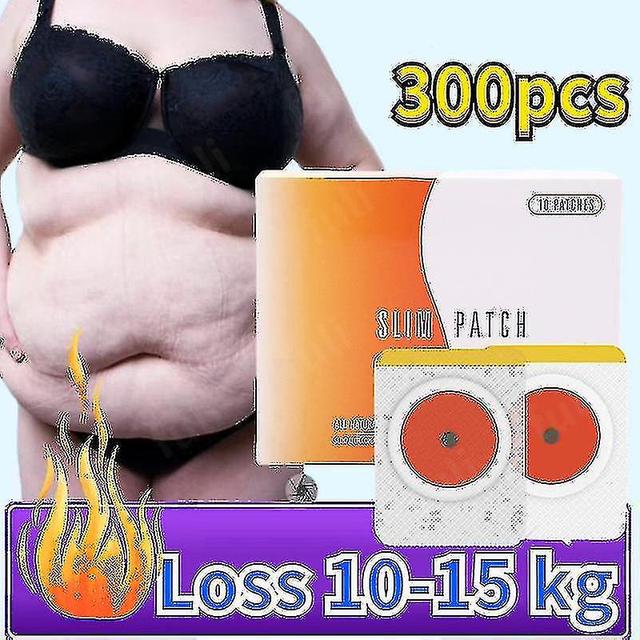 Aswei 300pcs extra starkes Abnehmen Slim Patch Fettverbrennung Schlankheitsmittel Körper Bauch Taille Abnehmen Gewicht Cellulite Fat Burner Sticke ... on Productcaster.