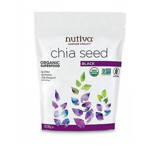 Semená Nutiva Chia, 12 oz (balenie po 3) on Productcaster.