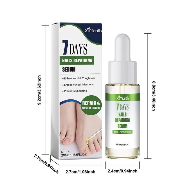 Zgwelt 7 Days Nail Growth and Strengthening Serum, Nail Growth & Strengthening Oil Serum, Nail Serum for Growth and Strength 20ml-1pc on Productcaster.