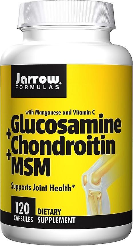 Jarrow Formulas Glucosamine + Chondroitin + MSM 120 capsules 170 gr on Productcaster.