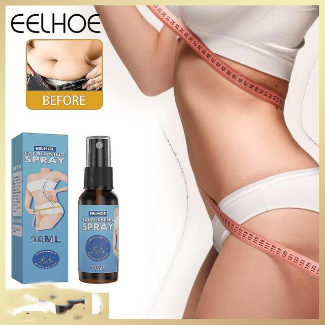 Eelhoe Fat Burning Spray Shaping Fat-rucing Massage Oil Big Belly Thigh Muscle Slimming Skin Raffermissant Massage Liquide on Productcaster.