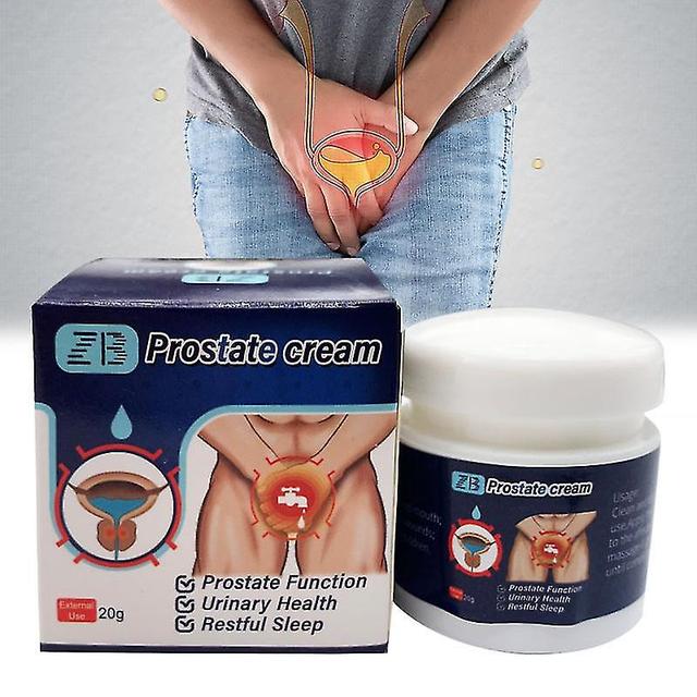 Zb Prostate Disease Treatment Men Prostatic Strengthen Herbs Medical Ointment Urological Kidney Care Prostate Cream 20g- on Productcaster.