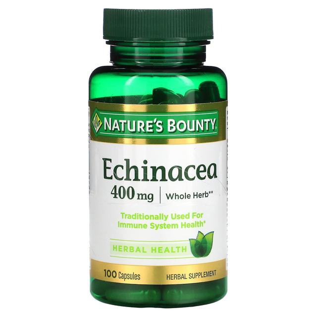 Natures Bounty Nature's Bounty, Echinacea, 400 mg, 100 Capsules on Productcaster.