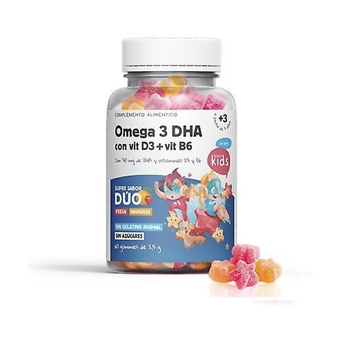 Herbora Omega 3 DHA gummies 60 Jelly beans of 2.5g on Productcaster.