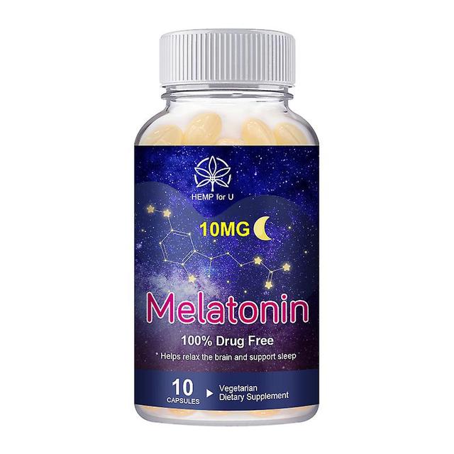 Tib Efficient Combination 10mg Melatonin Help Deep Sleep Save Sleep Improve Insomnia Improve Sleep Quality Improve The Immunity 10pcs on Productcaster.