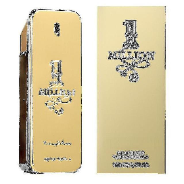 100ML men's perfume men's eau de parfum spray men's long-lasting cologne Gold Millions on Productcaster.