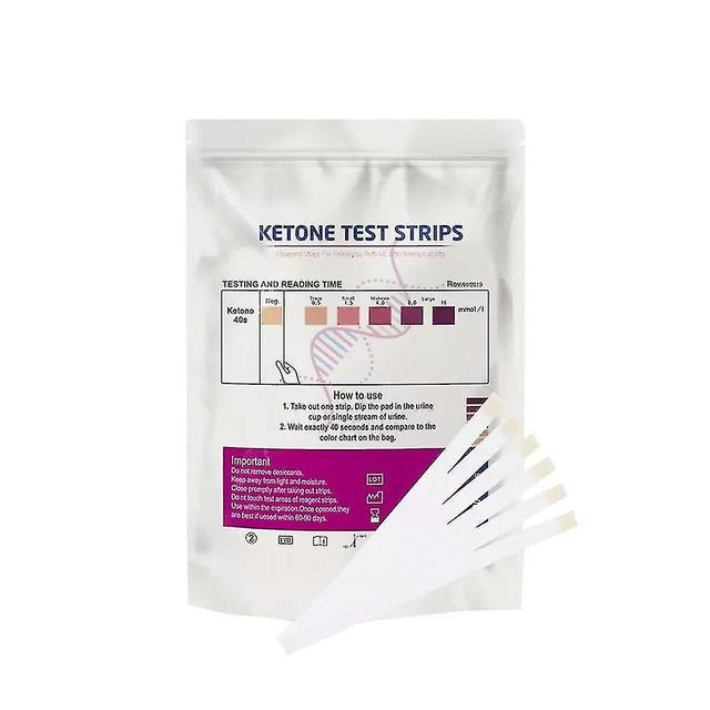 Hcankcan 1 Pack/100pcs Ketosis Urine Test Paper Ketone Strips Home Atkins Diet Weight Lose Analysis on Productcaster.