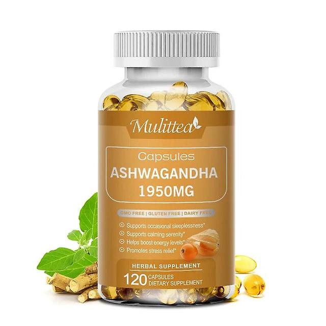 Ashwagandha Extract for Increases Your Energy and Desire Relieve Stress Support Mood & Focus Improving SleepTIB TIB . 120pcs on Productcaster.