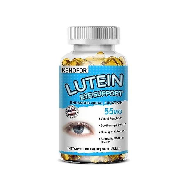 Vorallme Lutein Kapseln mit Augenvitaminen, Zeaxanthin und UVA-Samenextrakt, unterstützt Augenbelastung, trockenes Auge und Sehkraft, Luteinmischun... on Productcaster.