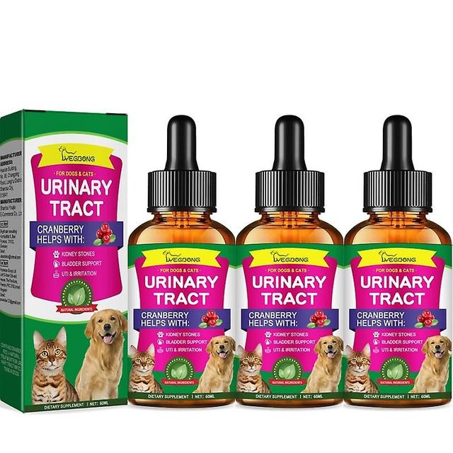 1-3 stuks Pet Bladder Health Drops bevorderen de gezondheid van de nieren Urinewegen Zorg Blaas Stone Remover Ontstekingsbehandeling Pet Health Dro... on Productcaster.