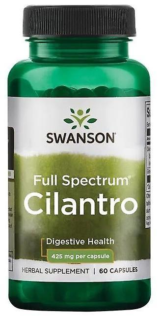 Swanson Full Spectrum Cilantro Koriander 425 mg 60 Capsules 56 gr on Productcaster.