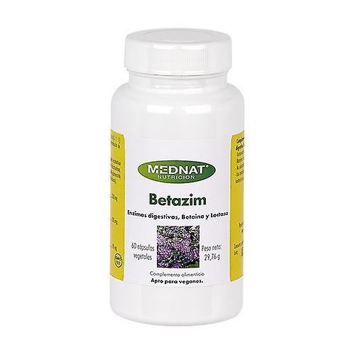 Mednat Betazim 60 vegetable capsules on Productcaster.