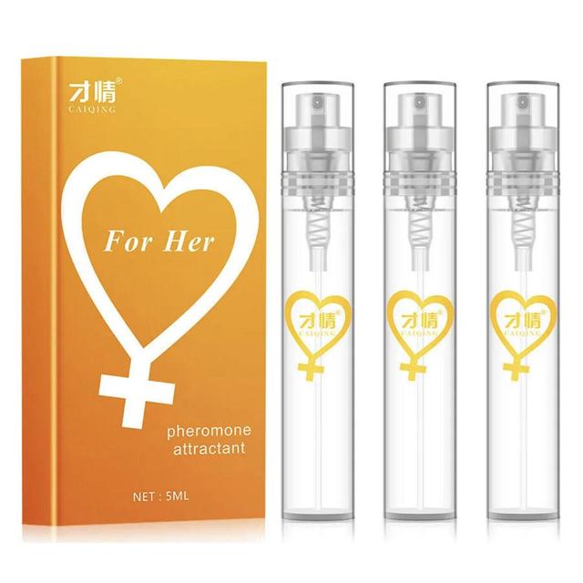 Ylhzg Bedste sexferomon intim partner parfume spray duft til mænd kvinder langvarig let duft frisk erotisk kvinde 3Pcs on Productcaster.