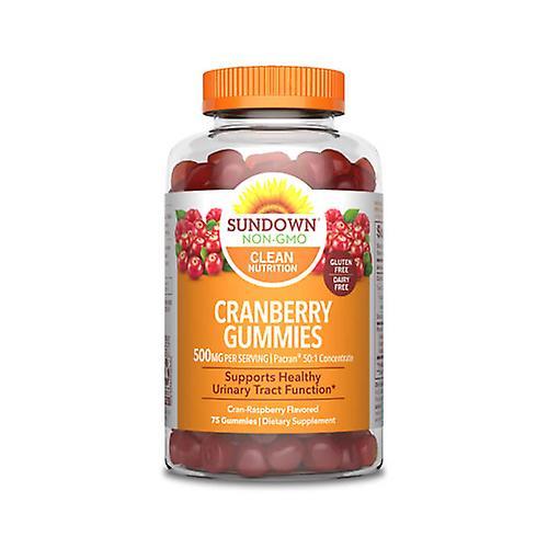 Sundown Naturals Cranberry Gummies,500 mg,75 Count (Pack of 1) on Productcaster.