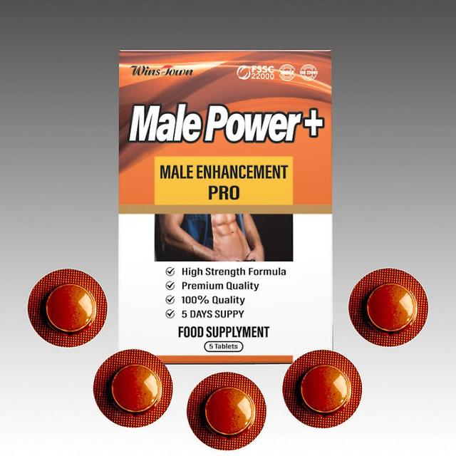 Vorallme 4 Box Male Powe + tablety Power pilulky Energia Jedlo Obličky Muž pilulky Výdrž Tonizujúce mužské vylepšenie Pro 1 Box 5 Pills on Productcaster.