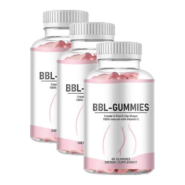 Women's Butt Enhancement Gummies Women's Buttocks Candy Hot Selling Breast Enlargement Vitamin Gummi 3 pcs on Productcaster.