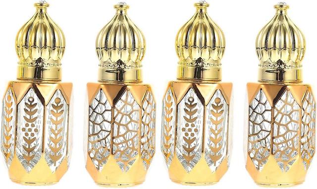 Lege glazen Roll On Bottles - Set van 4 hervulbare parfumcontainers voor vrouwen on Productcaster.