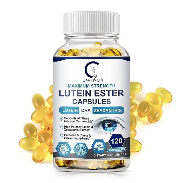 Visgaler Lutein Capsules Improve Eye Vision Skin Beauty Health Vitamin Supplement Suitable With Myopia&eye Free Shipping 120pcs on Productcaster.