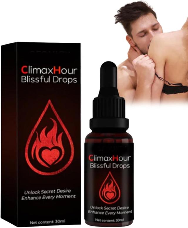 HOH Climaxhour Blissful Drops, Secret Drops For Strong Men, Secret Happy Drops, Ketone Supplement Drops, Zwiększenie wrażliwości i przyjemności Szt. on Productcaster.