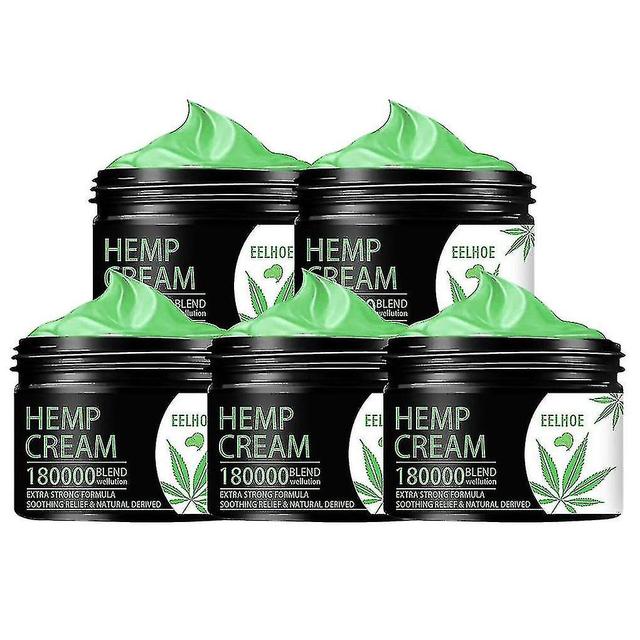 Arthritis Pain Rmuscle Joint Stiffnesselief Hemp Cream 5Pcs on Productcaster.