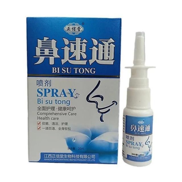 Hywell Factory Wholesale 10Pcs 20ml 100% Pure Herb Nasal Spray Treatment Traditional Medical Nose Care Chronic Rhinitis Sinusitis A 10pcs-with box on Productcaster.