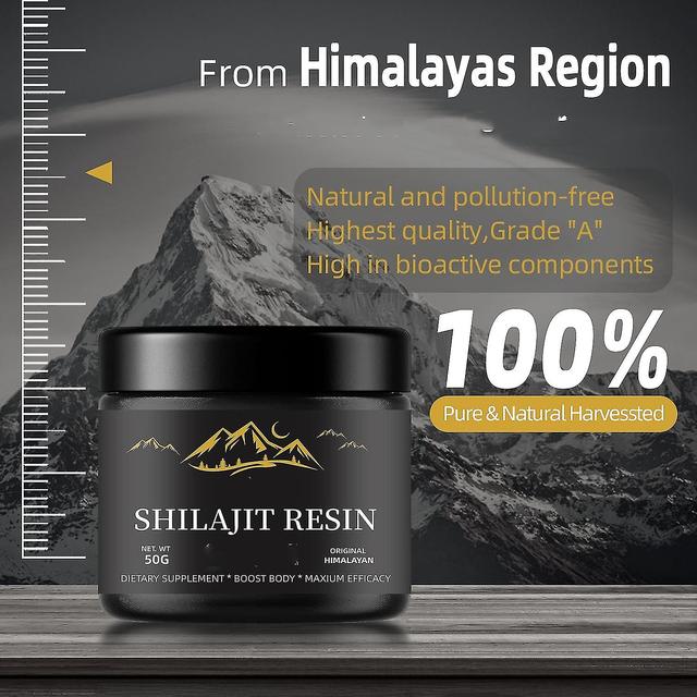 Pure Himalayan Shilajit Resin - Suplement Shilajit z kwasem fulwowym i 85+ minerałami śladowymi dla energii 5szt 50pcs- 1pcs on Productcaster.