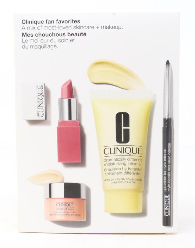 Clinique Fan Favorites 4 Pcs Set / New With Box on Productcaster.