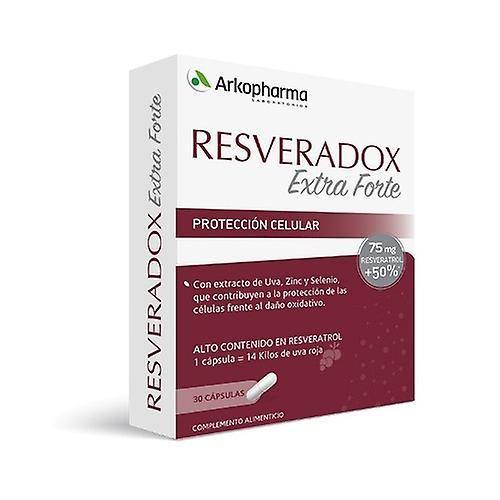 Arkopharma Resveradox extra forte 30 capsules on Productcaster.