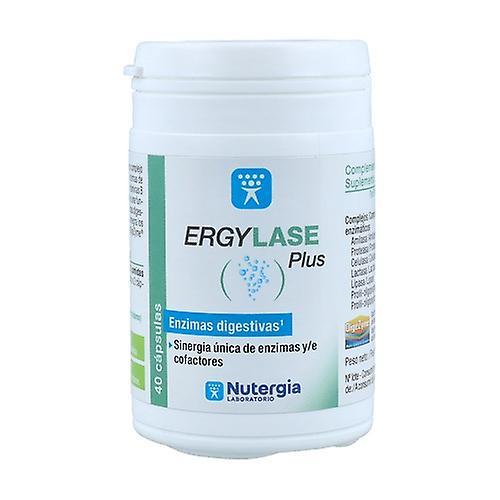 Nutergia Ergylase plus digestive enzymes 40 capsules on Productcaster.