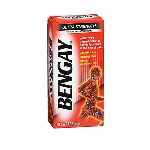 Bengay BENGAY Ultra Strength Miejscowy krem przeciwbólowy, 2 uncje (opakowanie 1) on Productcaster.